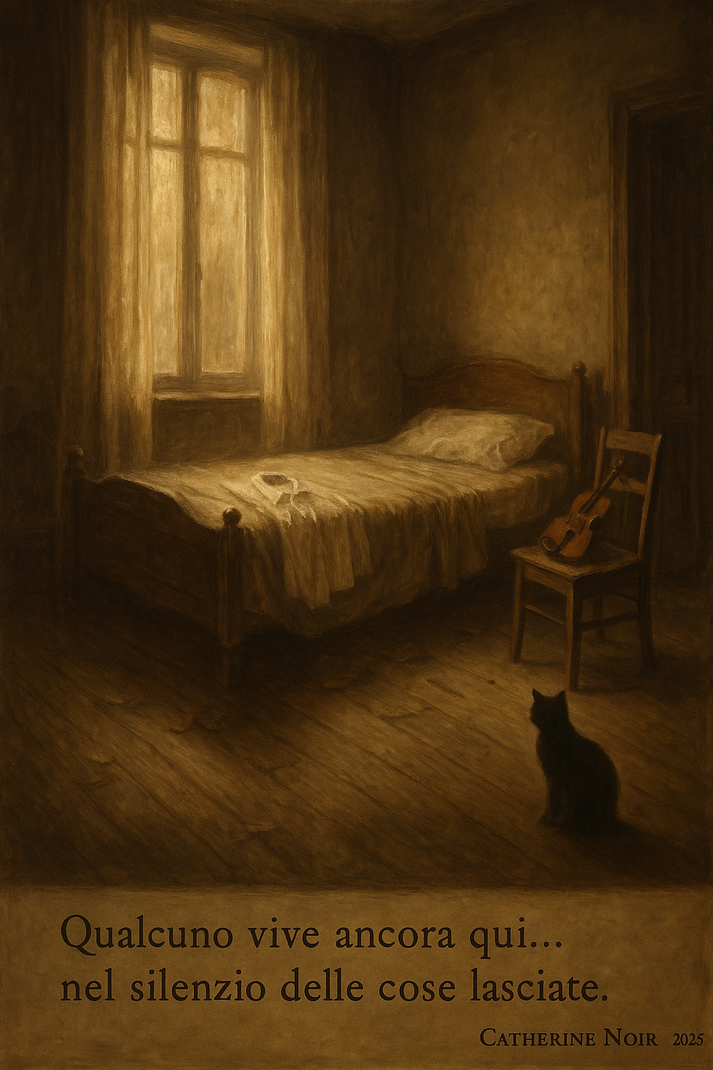 Carte Postale Personnalisée — Édition Chat Noir