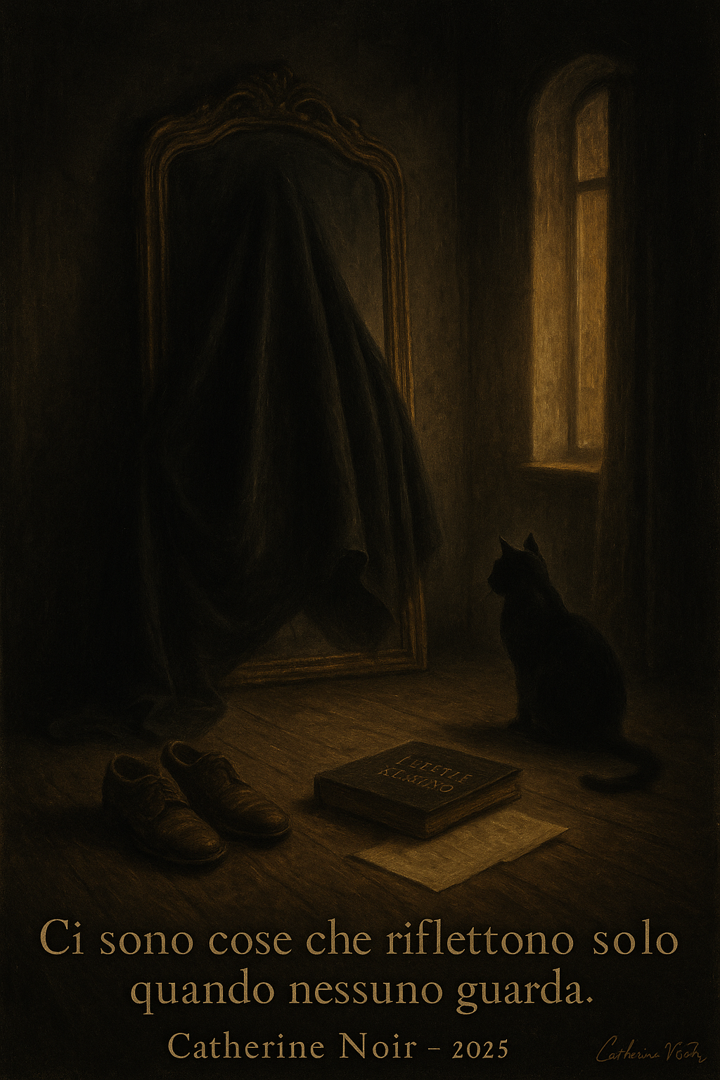 Carte Postale Personnalisée — Édition Chat Noir