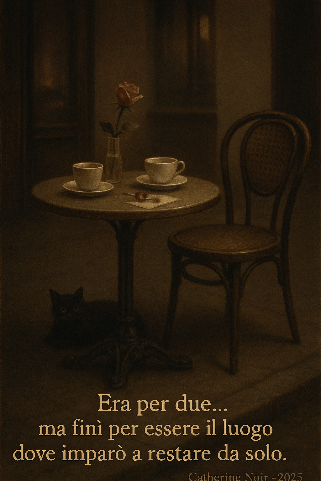 Carte Postale Personnalisée — Édition Chat Noir