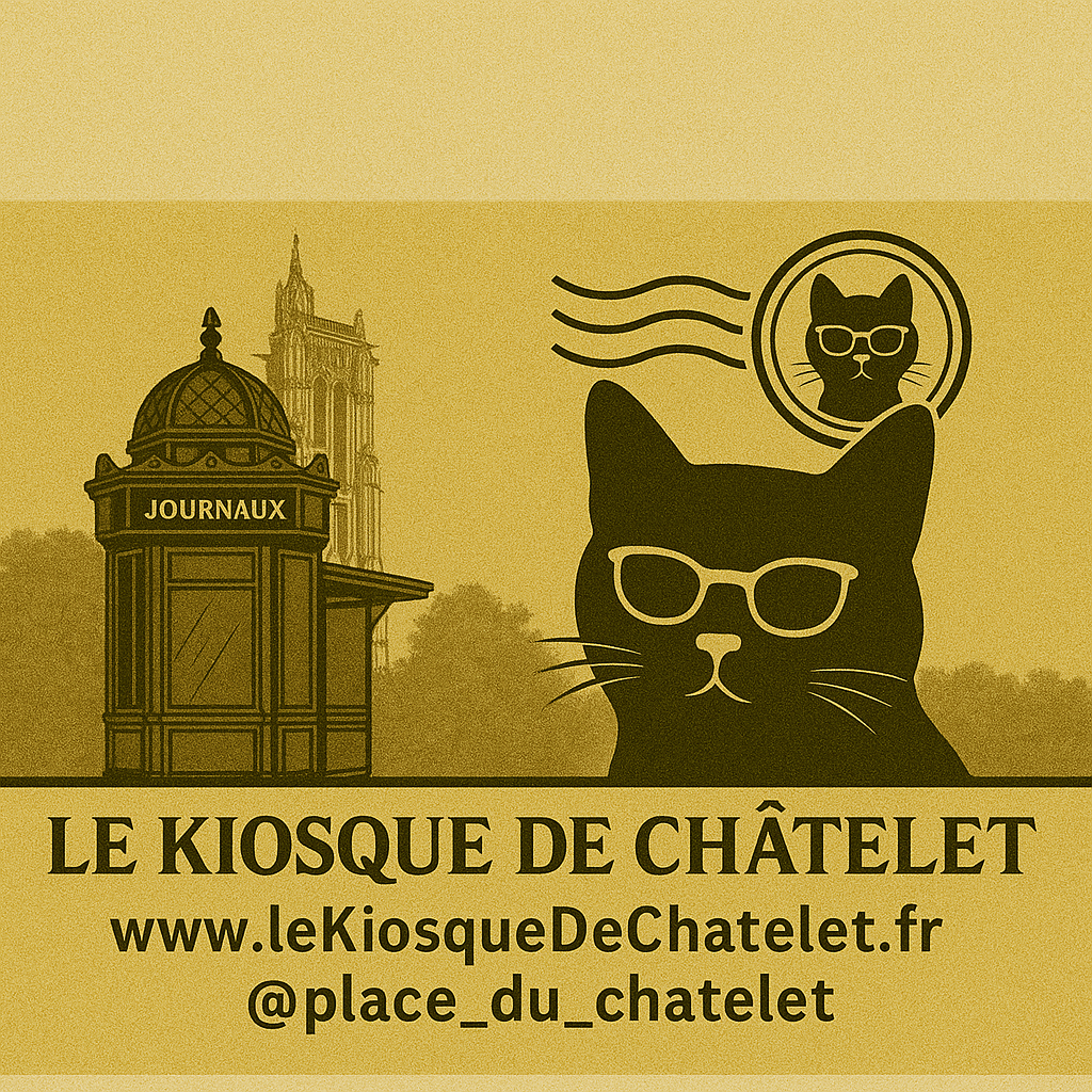 La carte noire du Kiosque de Châtelet